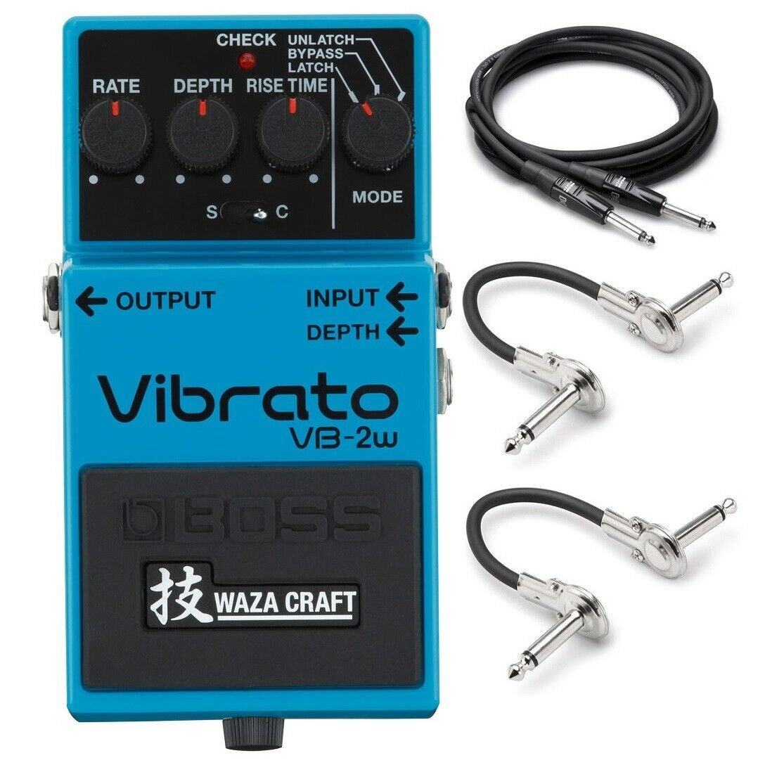 New Boss VB-2W Waza Craft Vibrato Guitar Effects Pedal | eBay New Boss VB-2W Waza Craft Vibrato Guitar Effects Pedal | eBay