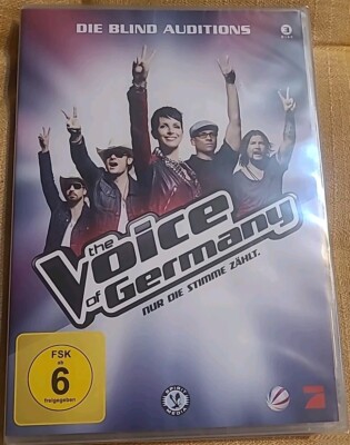 The Voice Of Germany Staffel 1 - Die Blind Auditions [3 DVDs] NEU/OVP