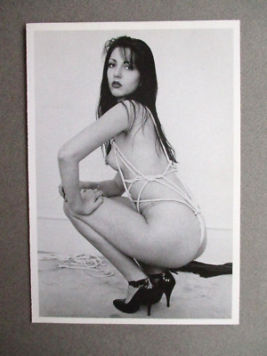 Art POSTCARD Eric Kroll 1997 Photograph Rope Play Nude