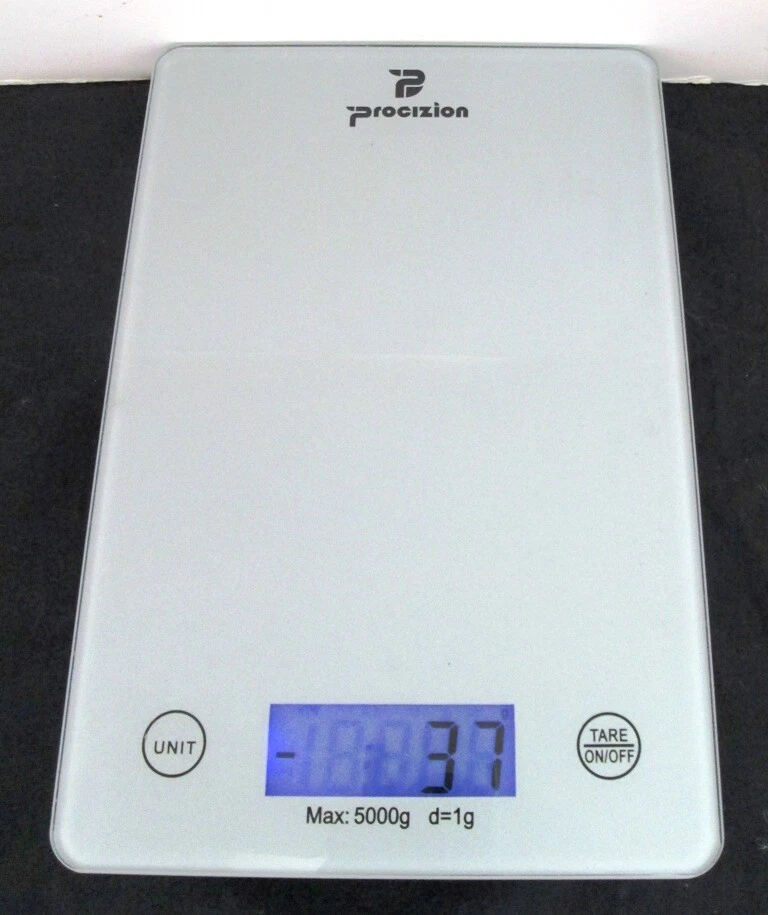 Procizion 数字厨房食物秤 - 11 磅容量 - 原装盒 - 很好! — 第 2/2 张图片