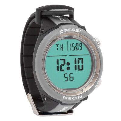Cressi Sub Neon Tauchcomputer und Uhr in GRAU