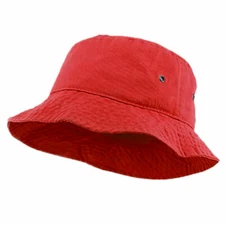 Summer Bucket Hat 100% Cotton Fishing Boonie Brim Visor Sun Safari Camping Cap