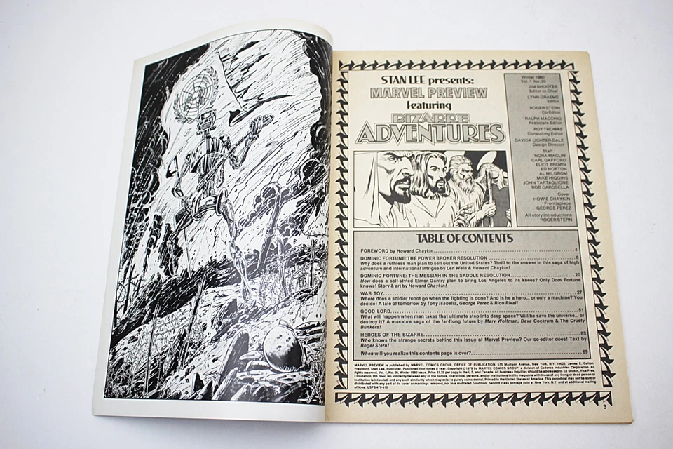 BIZARRE ADVENTURES Revista Marvel Nº 20 1979 Novela Gráfica Cómic Escaso BONITO Foto 2 de 4