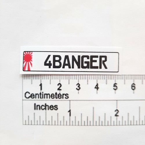 RC 1/10 License Plate Scale Sticker Decal Drift Car Onroad Body Licence Number - Picture 49 of 240