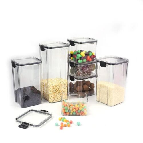 5 PC - Plastic Airtight Food Storage Containers - Rice Storage Containers - Picture 2 of 5