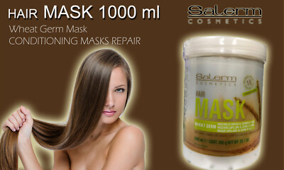 Salerm Cosmetics HAIR MASK Wheat Germ Mask 1000 ml