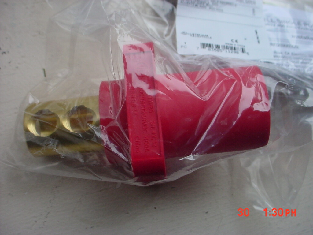 Hubbell HBLMRR Receptacle Single Pole Male Receptacle NEW