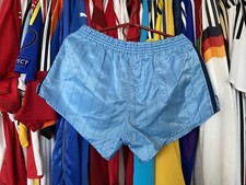 1980s 1990s ADIDAS VINTAGE SHORTS FOOTBAL SOCCER RUNNING sz M MEN BLUE
