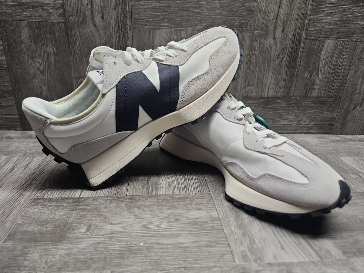 New Balance 327 White Grey Black MS327FE Men Size 8 Trainer Runner Brand New  | eBay