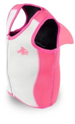 SwimWays Sea Squirts Dolphin Shark Swim Assist Vest Pink Small #41048