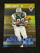 2016 Panini Phoenix Adrenaline Rush Yellow /99 Curtis Martin #AR-CM HOF