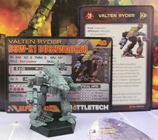 Battletech Bushwacker Mech Inner Sphere 1st Somerset Strikers Lance Miniature