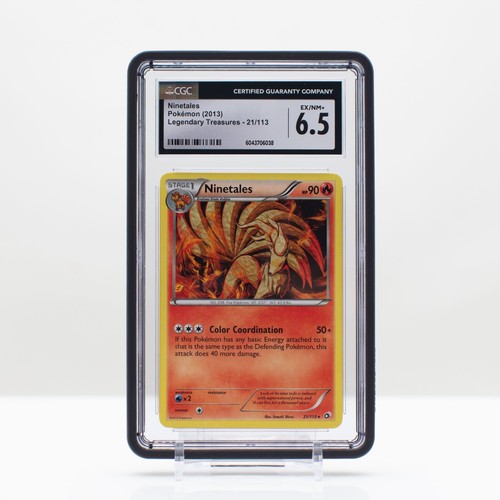 Ninetales graded CGC 6.5 for sale on eBay