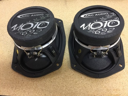 ARC AUDIO MOTO 692 6" x 9"" MOTORCYCLE CAR 2-WAY TWEETERS COAXIAL SPEAKERS - Picture 3 of 5