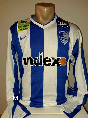 jersey football FC Grenoble Foot 39 Nike 2009 M Blue White