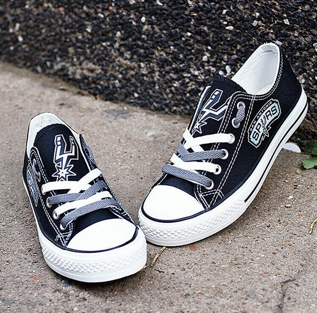San Antonio Spurs Shoes Unisex Basketball Gift Custom Printed Spurs