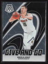 2023-24 Panini Mosaic #6 Nikola Jokic Give and Go