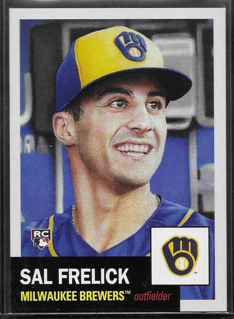 2024 Topps MLB® Living Set® # 709 SAL FRELICK Rookie Milwaukee Brewers 1909 PR c