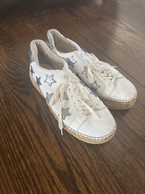 Marc Fisher LTD Marcia Star Espadrille Sneakers Size 11