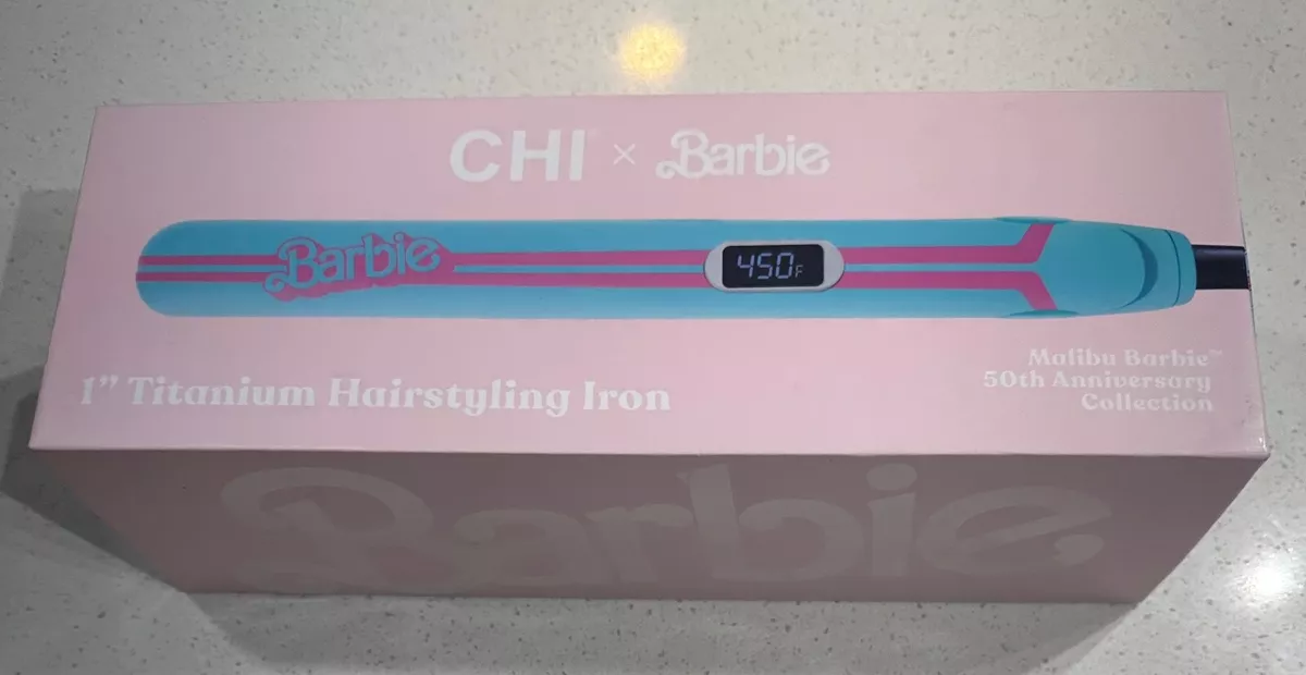 Chi x Barbie 1 Malibu 50th Anniversary collection styling flat