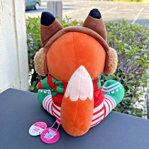 NWT Youtooz FUNDY FESTIVE Jschlatt FOX Plush 1 Ft 12" Sold Out Limited Edition - Picture 3 of 7