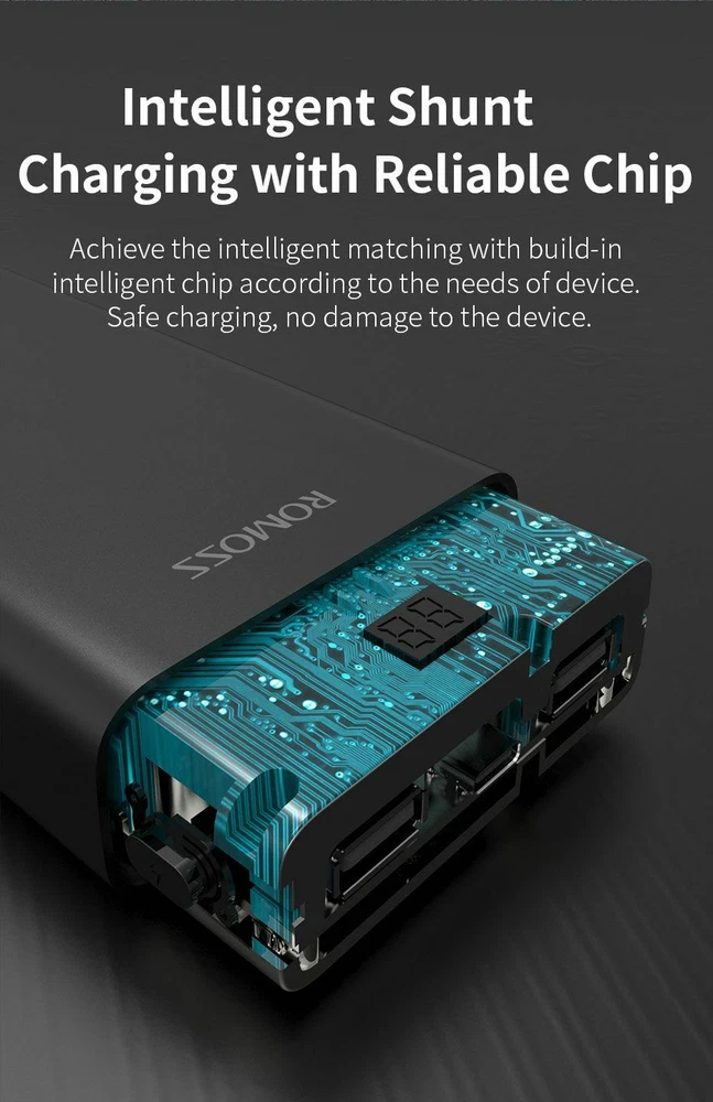 20000mAh PD QC Power Bank Fast Charging for Phones Laptops
