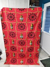 Lot De 2 Rideau / portière tissu  CapHorn de Stève Romanex Boussac L 124 x H 205