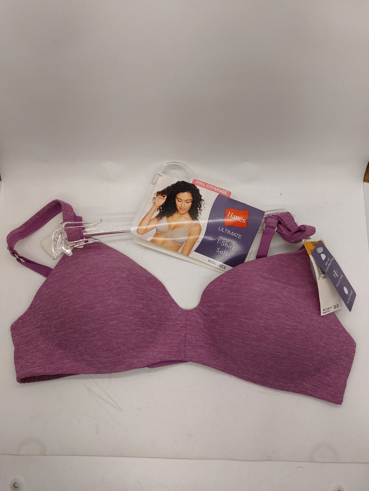 Hanes HU03 Ultimate TShirt Soft Contour Wirefree Bra eBay