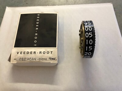 VEEDER ROOT 327588-004 MECHANISCHES COMPUTER-/GASPUMPENRAD, RH HINTEN BARGELD 