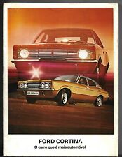 Ford Cortina Mk3 1970-71 Portuguese Market Sales Brochure Portfolio