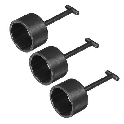 3pcs 8 Teeth E26/E27 Socket Ring Removal Tool T Type for Medium Base