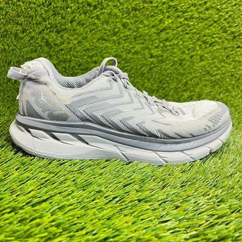 Hoka One One Clifton Outdoor Voices Womens Size 8 Gray Running Shoes Sneakers