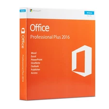 Microsoft Office 2016 Pro Plus NEW SEALED Genuine Key & Physical DVD