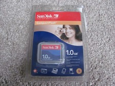 Brand New SanDisk 1 GB CF Type 1 Card CompactFlash SDCFB-1024-A10 SEALED