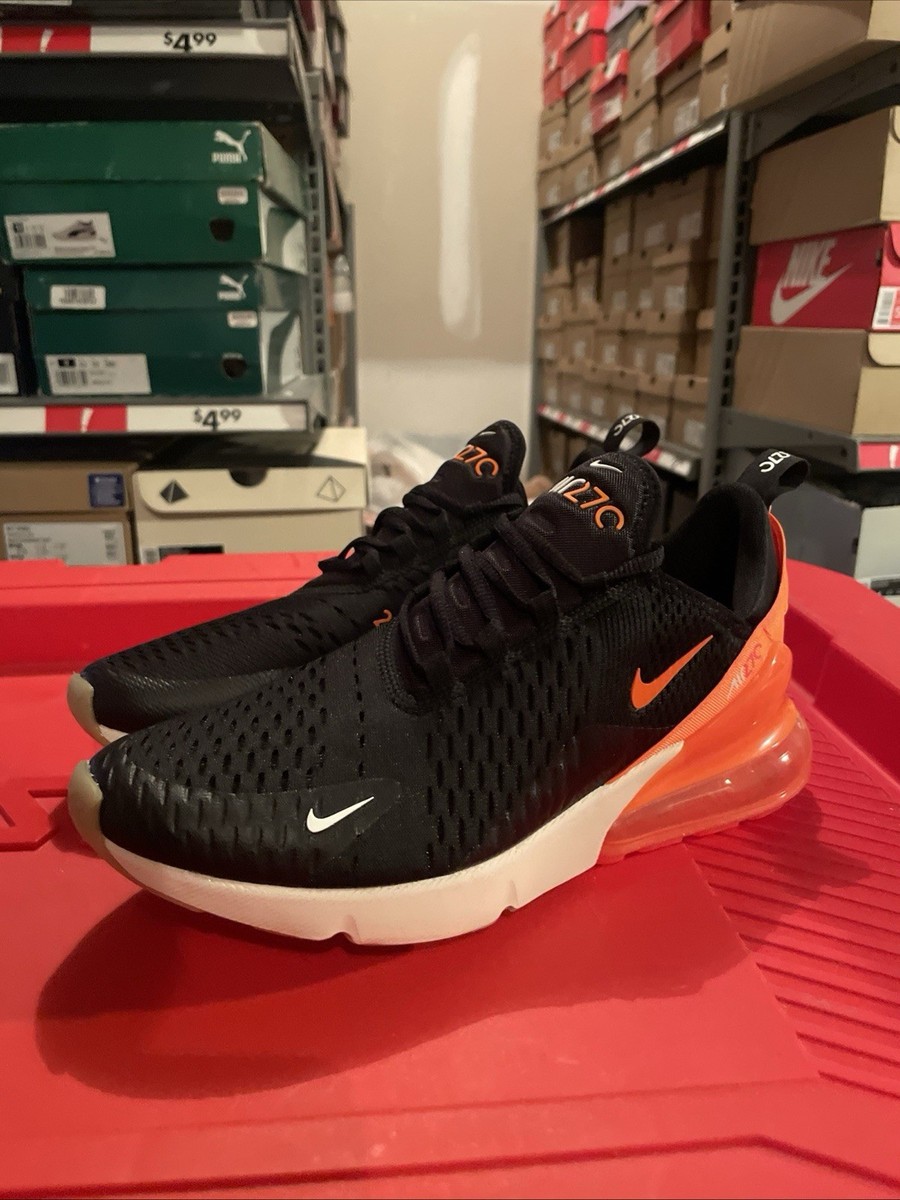 air max 270 orange black red