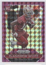 2015 Panini Prizm Rookies Violet Mosaic Prizm 40/50 DeAndrew White #225 2r5