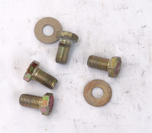 MERCEDES W201 W124 SECHSKANTSCHR. BEFESTIGUNG GURTSCHLOSS M10X25 4 Stk.