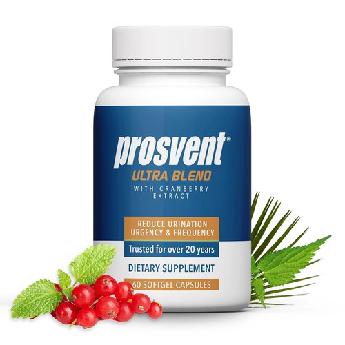 Prosvent Advanced Prostate Support Ultra - Natural Supplement with Saw Palme