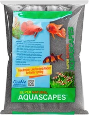 Midnight River Sand - 10 Lbs - Fine Black Substrate for Freshwater Aquariums