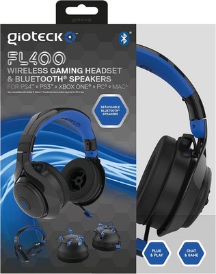 Gioteck FL400 FLOO Wireless Gaming Headset & Bluetooth Speaker