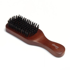 Reinforced Boar Bristle Club Wave Brush for Men and Barbers   Medium Bristles fo