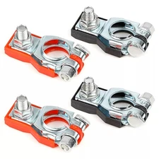 4pcs Battery Terminal Set Positive / Negative fits for INFINIT/NISSAN 243407F000