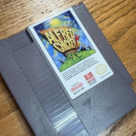 Alfred Chicken Nintendo NES Cart Only Tested Working, Authentic, CLEAN!