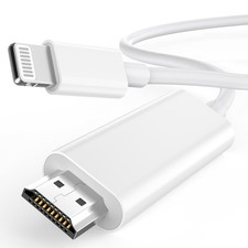 iPhone to HDMI Adapter 1080P AV Cable for TV Projector Monitor iOS