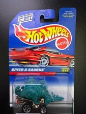 Hot Wheels #814 | Speed-A-Saurus (Turquoise)
