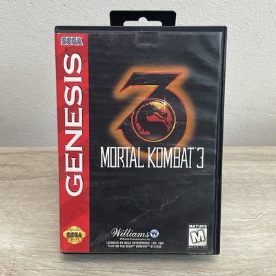 Mortal Kombat 3 (Sega Genesis, 1995) CIB Manual Tested Rare Vintage