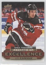 2015-16 Upper Deck UD Canvas Program of Excellence Shea Theodore #C268 dz2