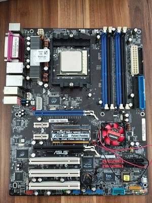 ASUS A8N-SLI Deluxe AMD Sockel 939 + Athlon 64 3500+   FUNKTIONSFÄHIG | WORKING 