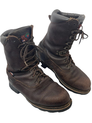 Lake Of The Woods Boots Mens Sz 9.5D Brown SympaTex Ultra Thinsulate USA Vtg