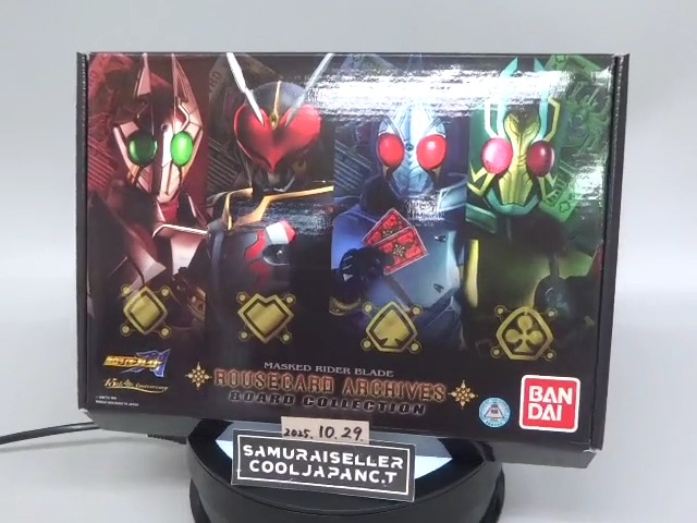 Kamen Rider Blade Rouse Card Archives Board Collection Carddass